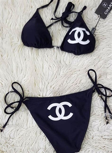 chanel swimsuit two piece|chanel swimwear official website.